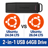 Linux USB Twin Pack (Ubuntu 24.04 vs Ubuntu 26.04)